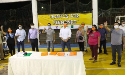 "Juntos por Fernando", la alianza opositora para las municipales de 2021 en Fernando de la Mora. Foto: Gentileza