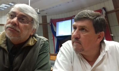 Fernando Lugo y Blas Llano compartieron una reunión anoche en casa de Sixto Pereira, con la participación de los diputados Sergio Rojas y Carlos Rejala. Foto; Archivo