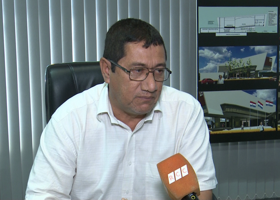 Esteban Rios, intendente de Villa Hayes. Foto Gentileza