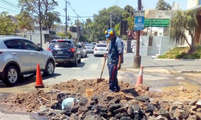 Trabajos en Asunción y Luque. Foto: Gentileza