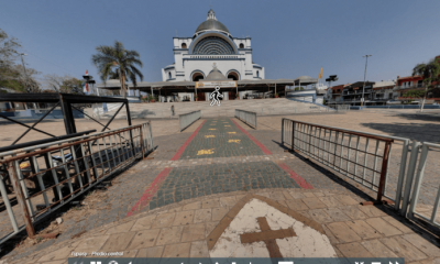 Vista virtual de la basílica menor. Foto: Gentileza