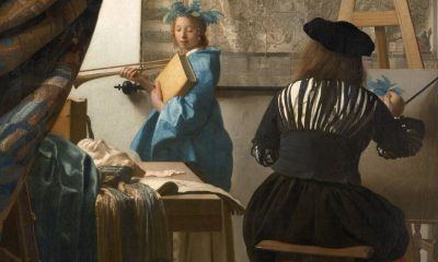 Johannes Vermeer. "El arte de la pintura", 1666–1668.