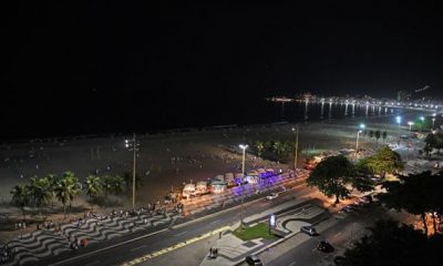 Playas casi vacías en Río de Janeiro. Foto: RPP Noticias.