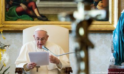 Tras los disturbios en el Capitolio, el papa dio su mensaje este domingo. Foto: Dw