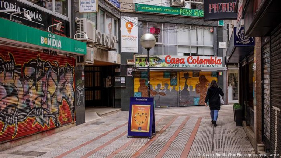 El PIB español se hundió 11%, lo que representa el peor desplome económico en el país desde el inicio de la Guerra Civil hace casi 85 años.