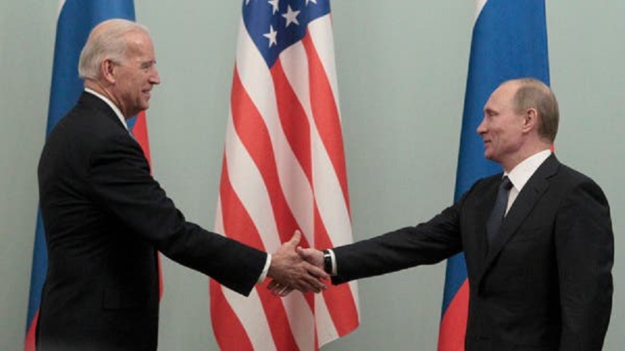 Joe Biden y Vladimir Putin