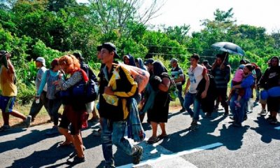 La movilización de los agentes migratorios ocurre tras la salida de una nueva caravana de hondureños que intentan llegar a Estados Unidos. Foto:CNN