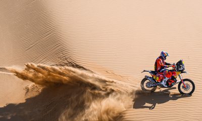 Barreda aprovechó el trabajo hecho por quienes le precedieron en la salida para tirar de velocidad en una etapa más rápida que técnica. Foto: @dakar.