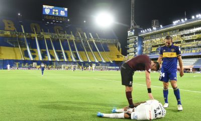 Desde Santos advirtieron que irán ante las autoridades de la Conmebol exigiendo respuestas sobre la actuación del árbitro principal. Foto: @SantosFC.