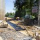 En el lado del Jardín Botánico de Asunción, el frente de obras va trazando lo que será el nuevo corredor peatonal de la avenida Primer Presidente. Foto: Gentileza.