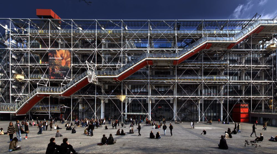 Centro Georges Pompidou, Beaubourg, París