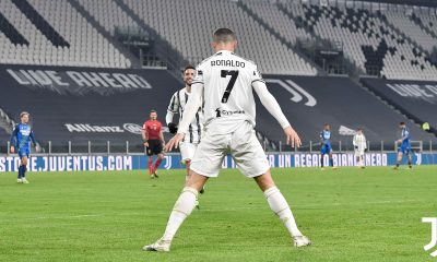 Con los dos goles que anotó para la Juventus frente a Udinese, Cristiano Ronaldo alcanzó los 758 oficiales en su carrera deportiva. Foto: @juventusfces.