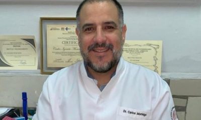 Dr. Carlos Morínigo, neumólogo. Foto: Archivo