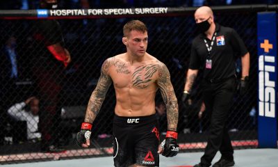 Con su nuevo éxito en UFC257, Dustin Poirier tiene un récord de 27 victorias, con 13 por nocaut y siete sumisiones. Solo cayó seis veces. Foto: @ufc.