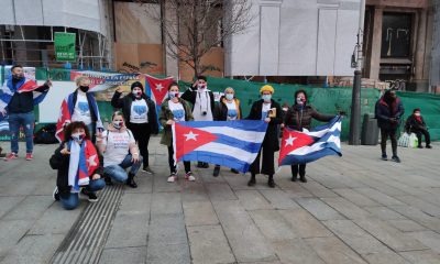 Activistas cubanos. Foto: Movimiento San Isidro / Twitter