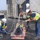 Esta actividad se llevó a cabo en la azotea de la torre del futuro edificio del Ministerio de Educación y Ciencias (MEC) de 16 pisos. Foto: Gentileza.