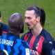 “Eres hombre muerto. Te voy a volar la cabeza de un disparo”, le habría gritado Romelu Lukaku a Zlatan Ibrahimovic camino a vestuarios. Foto: Captura.