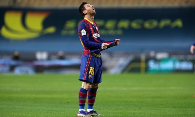 Messi se perderá los encuentros ante el Cornellá y el Elche. Se trata de su primera expulsión con el Barcelona en 754 partidos. Foto: www.fcbarcelona.es.