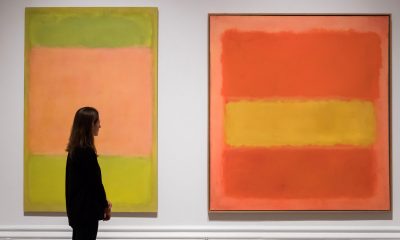 Mark Rothko, "Rosa sobre verde" y "Amarillo sobre naranja". Cortesía