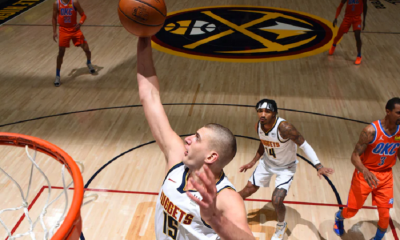 En solo 28 minutos, Nikola Jokic registró 27 puntos, 12 rebotes y seis asistencias para encaminar la victoria de los Denver Nuggets. Foto: www.nba.com.