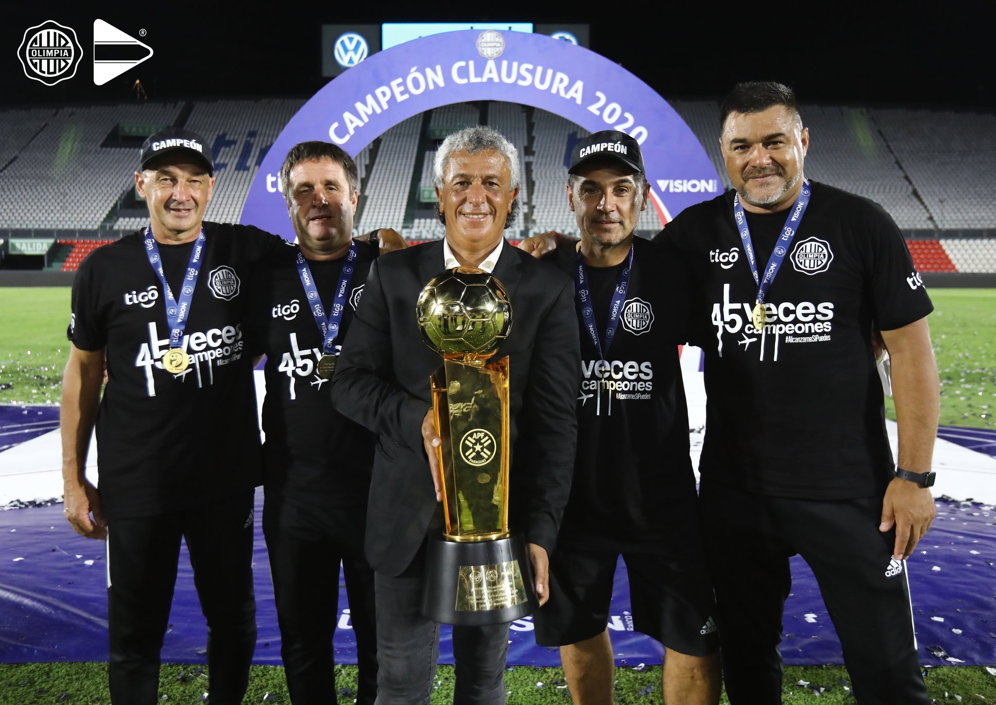 Néstor Gorosito interesa a San Lorenzo de Almagro, que este lunes se quedó sin director técnico tras la renuncia de Mariano Soso. Foto: @OlimpiaMedia.