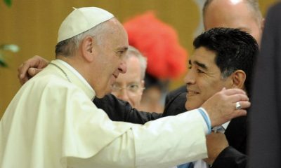 “El talento es un regalo recibido, pero no es suficiente, hay que trabajar. Entrenar significará cuidar el talento”, señaló el papa Francisco. Foto: TyC Sports.