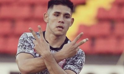 Olimpia ofreció US$ 2.300.000 por el 55% del pase de Salcedo, propuesta que no convenció a la comisión directiva de Huracán. Foto: @SoyQuemero_web.