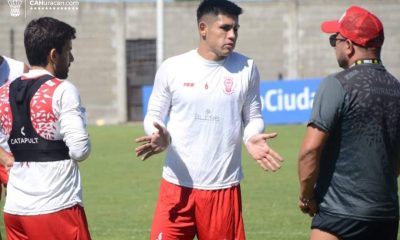 “Le pido por favor a la comisión directiva de Huracán que acepte la propuesta. Es muy buena para el club”, manifestó Saúl Salcedo. Foto: @CAHuracan.