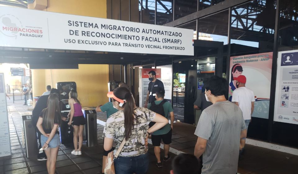 Reconocimiento Facial en Ciudad del Este. Foto Gentileza.