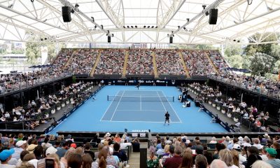 Autoridades de Australia dieron el visto bueno para realizar la exhibición de Adelaida con mucho público y sin estrictas medidas. Foto: @AustralianOpen.