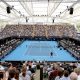 Autoridades de Australia dieron el visto bueno para realizar la exhibición de Adelaida con mucho público y sin estrictas medidas. Foto: @AustralianOpen.