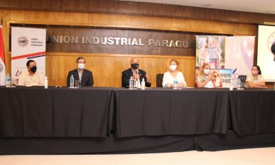 Conferencia de prensa de varias instituciones. Foto: Gentileza