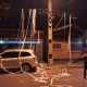 Así lucia anoche el domicilio del ministro del TSJE Alberto Ramírez Zambonini, escrachado por jóvenes liberales. Foto: Gentileza