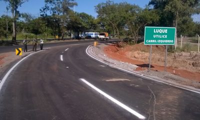 Avenida Ñu Guasu donde iniciarán los trabajos. Foto: Gentileza