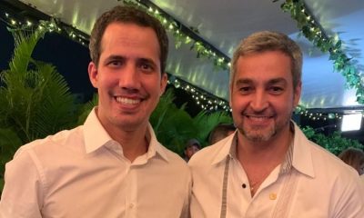 El exdiputado Juan Guaidó, a quien Mario Abdo Benítez reconoce como "presidente interino" de Venezuela. Foto: Archivo