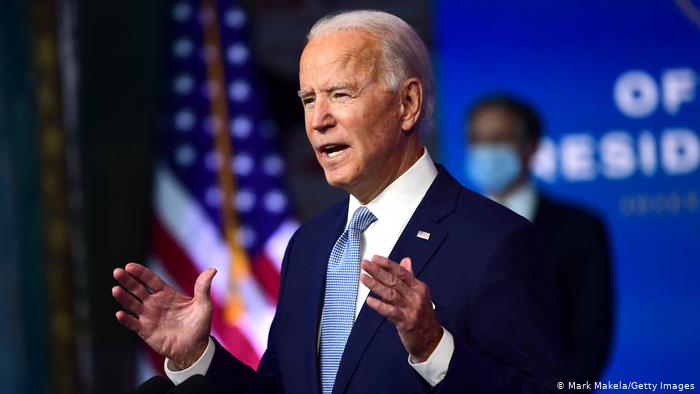 Joe Biden presidente de los Estados Unidos. Foto: DW