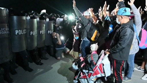 Migrantes de Guatemala hacia EEUU. Foto: DW