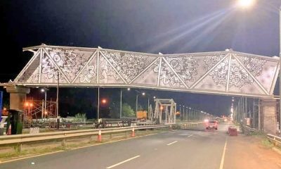 Pasarela de Ñandutí, una obra muy cuestionada obra. Foto: Twitter