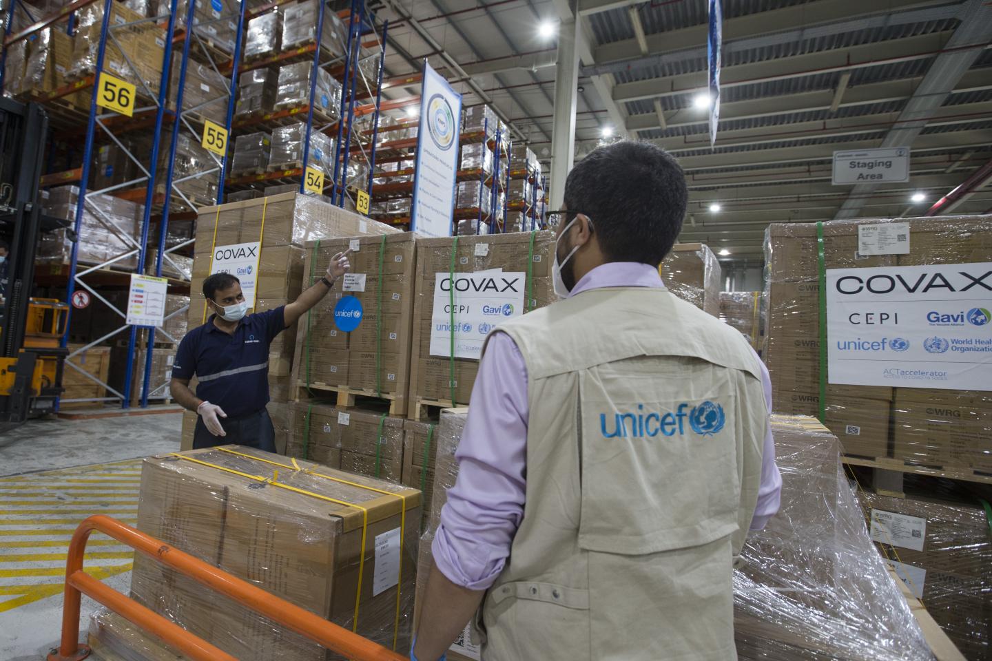 Este acuerdo de suministro permitirá acceder a 170 millones de dosis garantizadas. Foto: Unicef