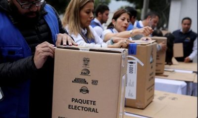 Arauz ganó la primera vuelta con 32,72% de los votos, seguido de Lasso con 19,74%