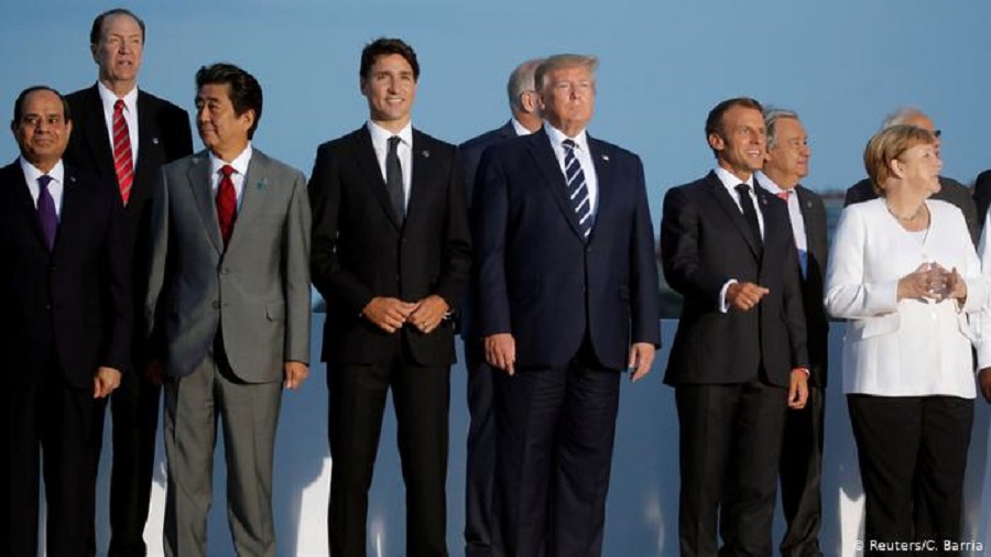 La cumbre del G7 del año 2019. Foto: Dw