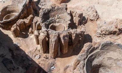 Restos de una cervecera en Egipto. Foto: DW.