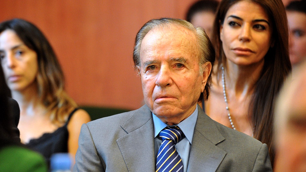 Carlos Menem. Foto: Télam.