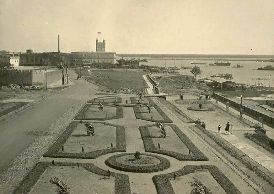 Jardines de la antigua Costanera