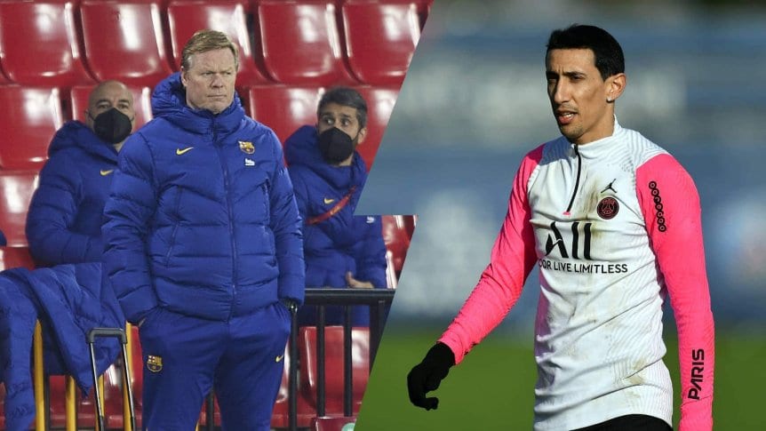 El enojo de Koeman se debe a que el próximo 16 de febrero el Barcelona enfrentará al Paris Saint-Germain en la Champions League. Foto: tycsports.com.