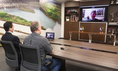 La reunión virtual se llevó a cabo éste miércoles. Foto: Gentileza.