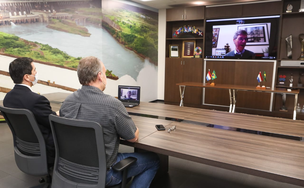 La reunión virtual se llevó a cabo éste miércoles. Foto: Gentileza.