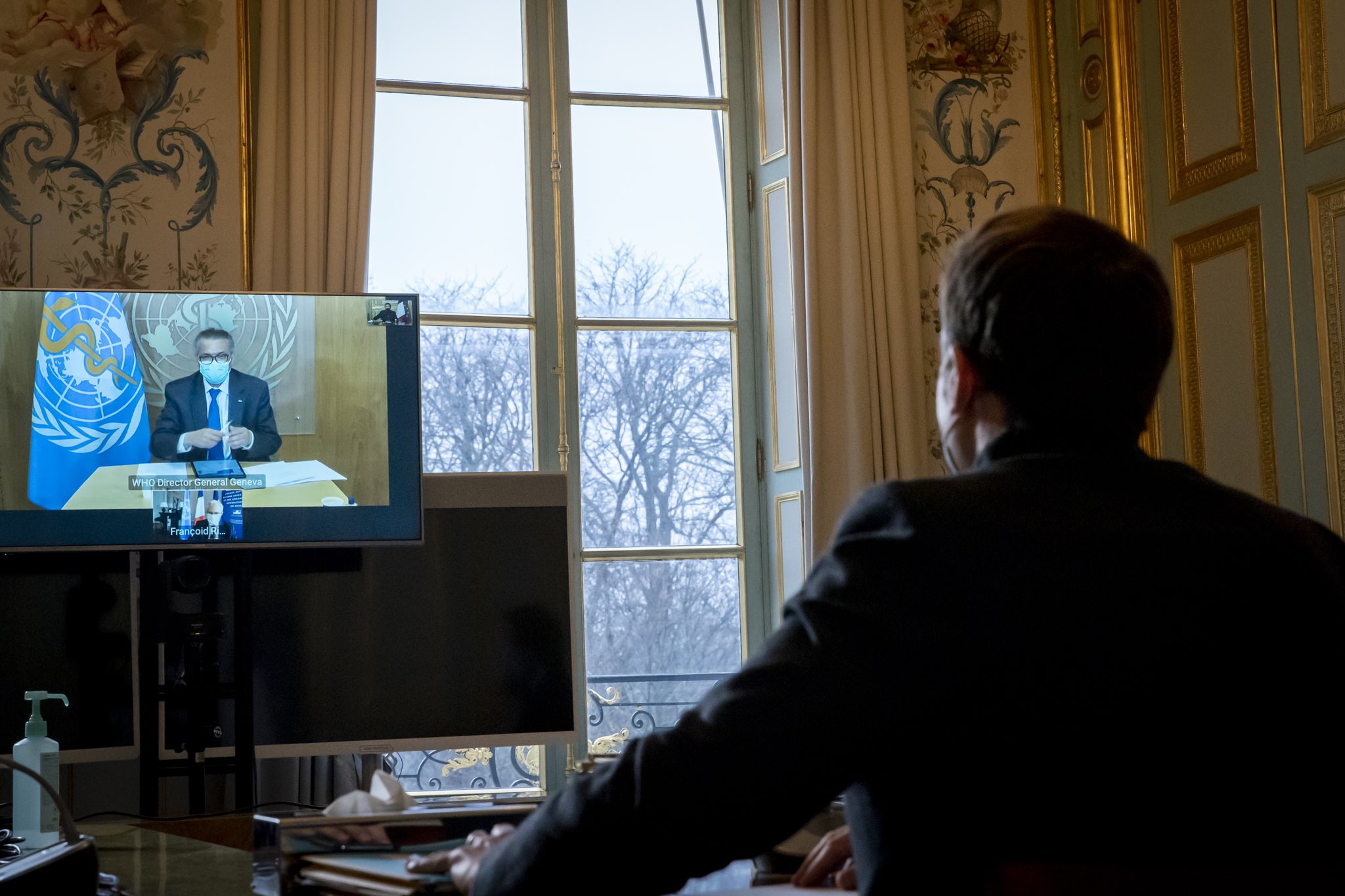 El presidente de Francia Emmanuel Macron.