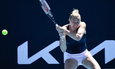 Por octavo año, la defensora del Australian Open no repite el título. La última que lo logró fue Victoria Azarenka en 2012 y 2013. Foto: @AustralianOpen.