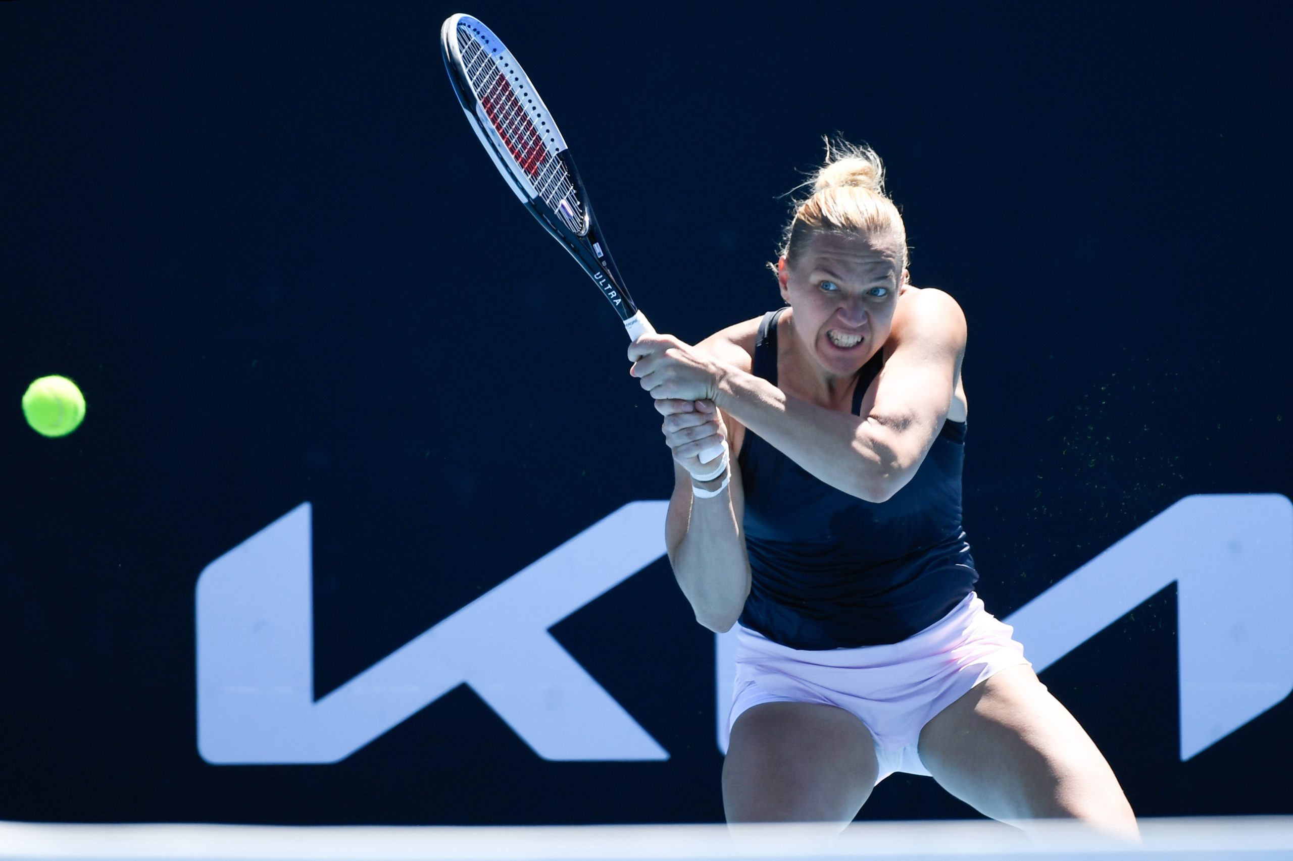 Por octavo año, la defensora del Australian Open no repite el título. La última que lo logró fue Victoria Azarenka en 2012 y 2013. Foto: @AustralianOpen.